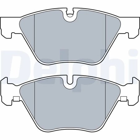 Set placute frana Delphi LP3534