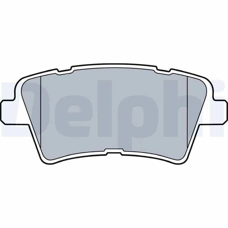 SET PLACUTE FRANA DELPHI LP3537 - Compatibil cu HYUNDAI, KIA