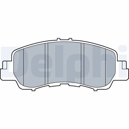 SET PLACUTE FRANA DELPHI LP3571 - Compatibil cu MITSUBISHI