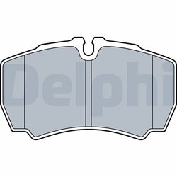 SET PLACUTE FRANA DELPHI LP3573 - Compatibil cu IVECO