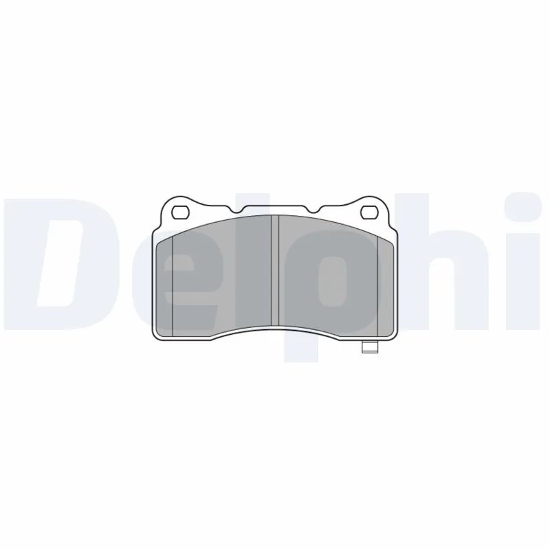 SET PLACUTE FRANA DELPHI LP3575 - Compatibil cu HONDA