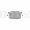 SET PLACUTE FRANA DELPHI LP3581 - Compatibil cu KG MOBILITY, SSANGYONG