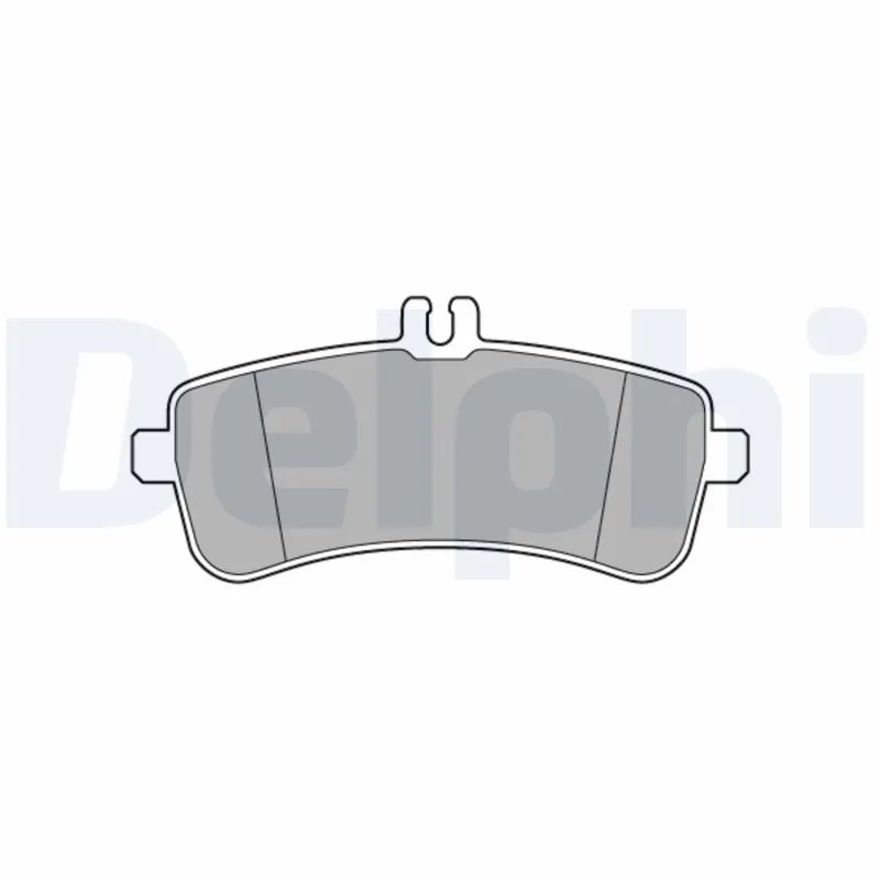 SET PLACUTE FRANA DELPHI LP3583 - Compatibil cu MERCEDES-BENZ