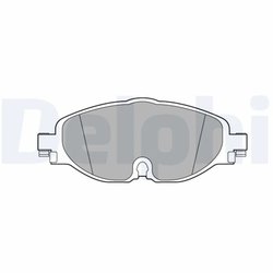 Set placute frana Delphi LP3584