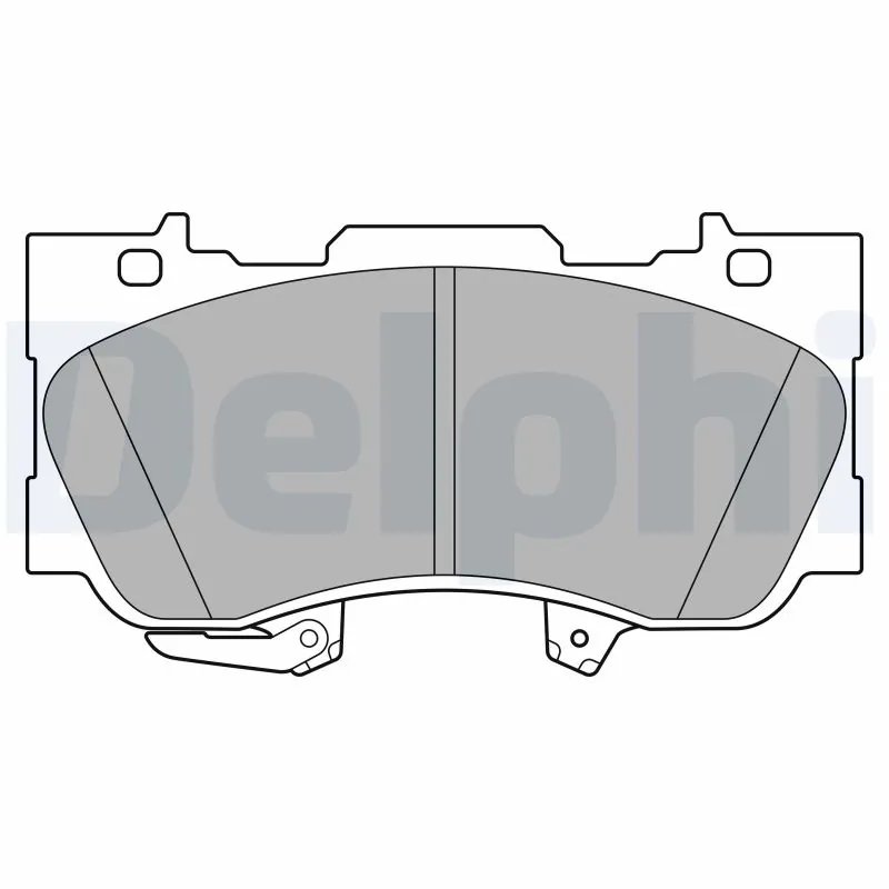 SET PLACUTE FRANA DELPHI LP3592 - Compatibil cu FORD USA, HONDA