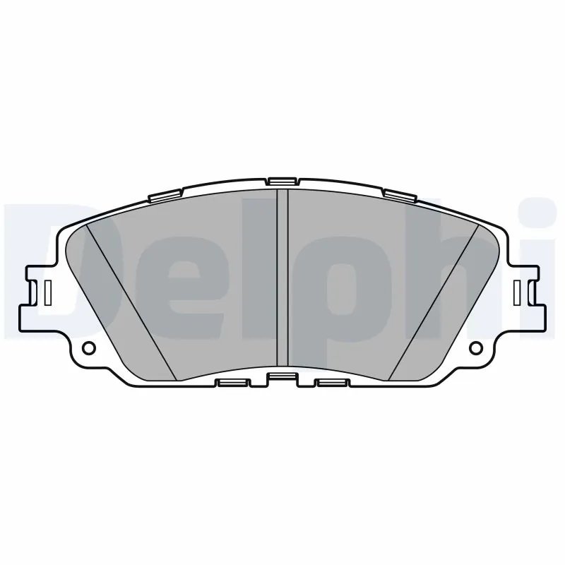 Set placute frana Delphi LP3596