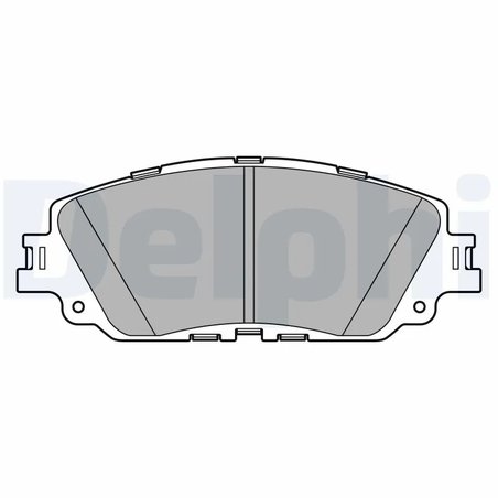 Set placute frana Delphi LP3596