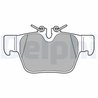 SET PLACUTE FRANA DELPHI LP3598 - Compatibil cu BMW, MINI