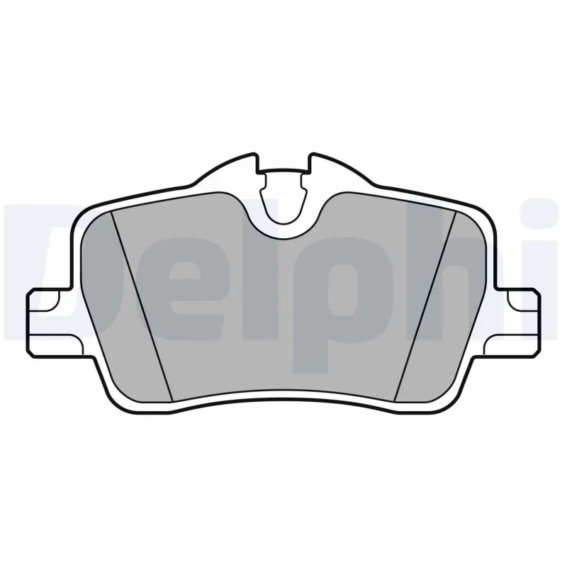 Set placute frana Delphi LP3606