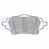 SET PLACUTE FRANA DELPHI LP3608 - Compatibil cu MAZDA, SUZUKI, TOYOTA
