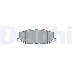 Set placute frana Delphi LP3637
