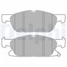 Set placute frana Delphi LP3643
