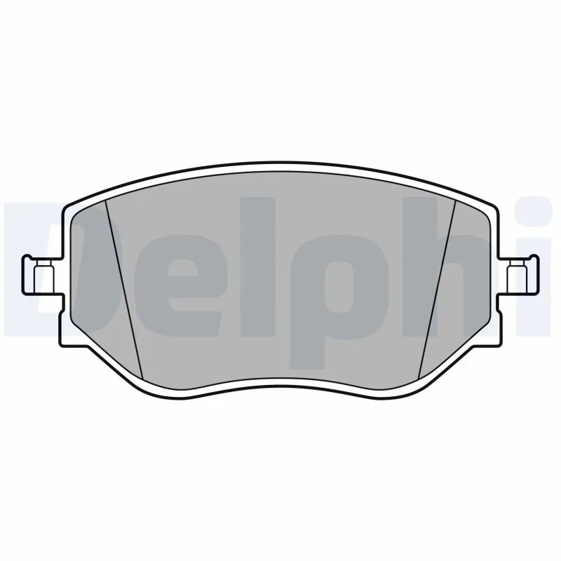 Set placute frana Delphi LP3644