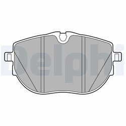Set placute frana Delphi LP3651
