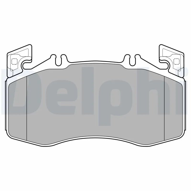SET PLACUTE FRANA DELPHI LP3654 - Compatibil cu MERCEDES-BENZ