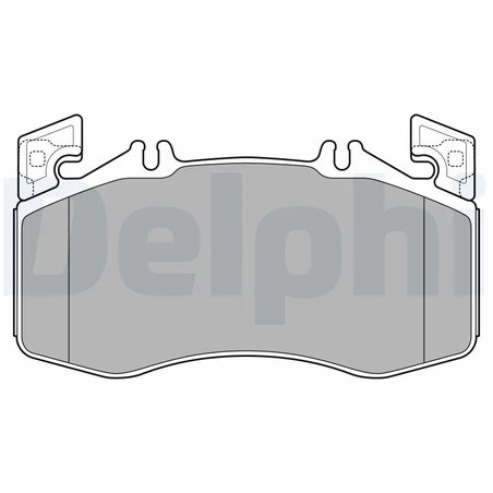 SET PLACUTE FRANA DELPHI LP3654 - Compatibil cu MERCEDES-BENZ