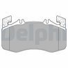 SET PLACUTE FRANA DELPHI LP3654 - Compatibil cu MERCEDES-BENZ