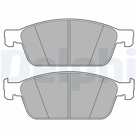 Set placute frana Delphi LP3666