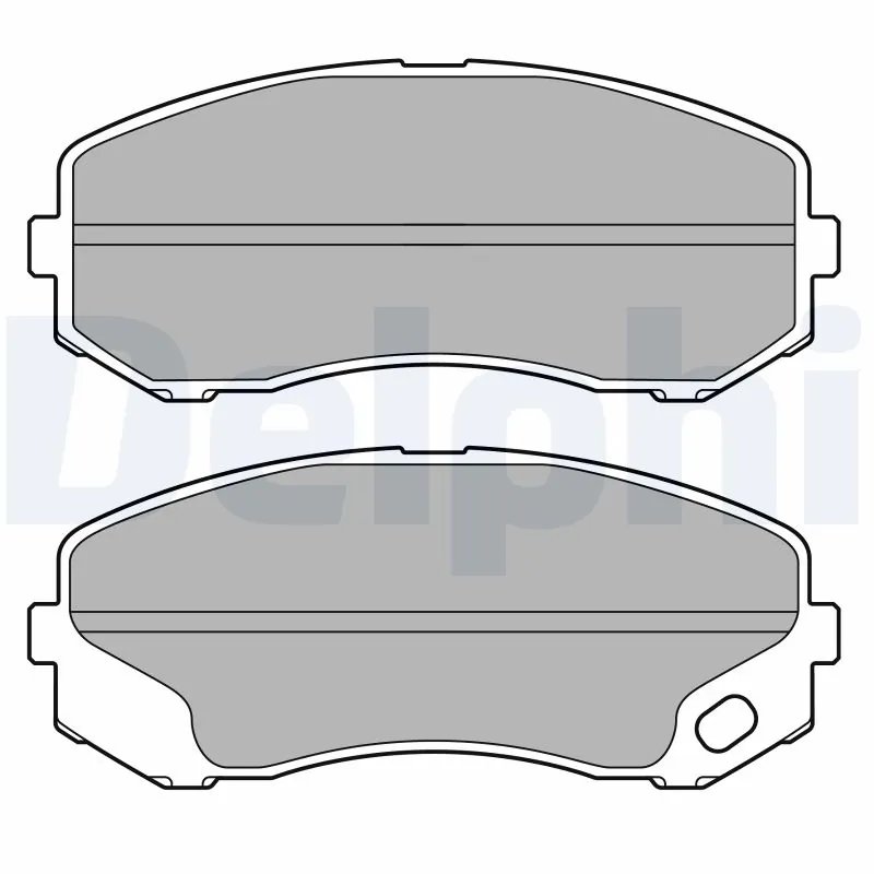 SET PLACUTE FRANA DELPHI LP3687 - Compatibil cu MITSUBISHI