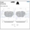 SET PLACUTE FRANA DELPHI LP3689 - Compatibil cu MERCEDES-BENZ, MERCEDES-BENZ (BBDC)