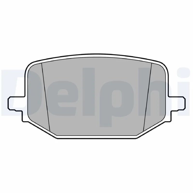 Set placute frana Delphi LP3697