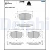 Set placute frana Delphi LP3741