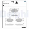 SET PLACUTE FRANA DELPHI LP3801 - Compatibil cu MG, MG (SAIC), ROEWE (SAIC)