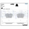 SET PLACUTE FRANA DELPHI LP3845 - Compatibil cu AUDI, SEAT, VW
