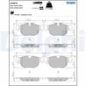 SET PLACUTE FRANA DELPHI LP3870 - Compatibil cu JAGUAR, LAND ROVER