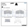SET PLACUTE FRANA DELPHI LP5003EV - Compatibil cu NISSAN