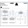 SET PLACUTE FRANA DELPHI LP5034EV - Compatibil cu TESLA