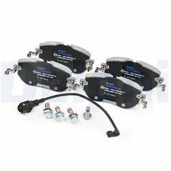 Set placute frana Delphi LP5046EV