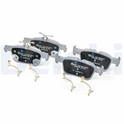 Set placute frana Delphi LP5059EV