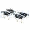 Set placute frana Delphi LP5059EV