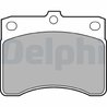 SET PLACUTE FRANA DELPHI LP578 - Compatibil cu DAIHATSU, PIAGGIO