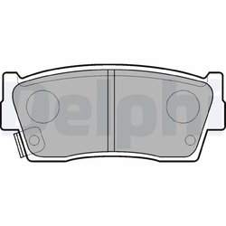 Set placute frana Delphi LP684