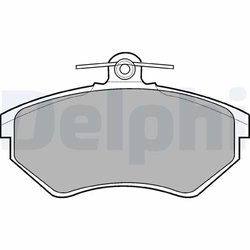 Set placute frana Delphi LP770