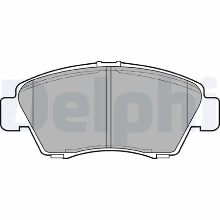SET PLACUTE FRANA DELPHI LP809 - Compatibil cu ACURA, HONDA, PEUGEOT, TOYOTA