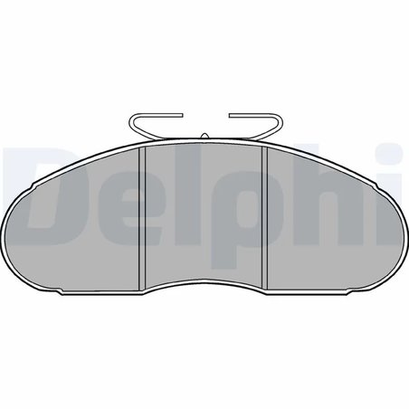 SET PLACUTE FRANA DELPHI LP828 - Compatibil cu NISSAN, VAUXHALL