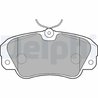 SET PLACUTE FRANA DELPHI LP848 - Compatibil cu OPEL, VAUXHALL