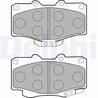 SET PLACUTE FRANA DELPHI LP854 - Compatibil cu BMW, GREAT WALL, TOYOTA, VW