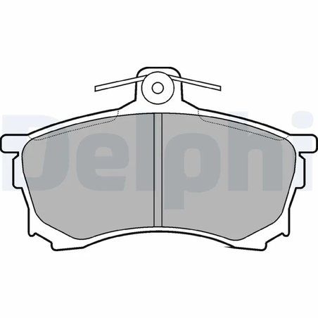 SET PLACUTE FRANA DELPHI LP992 - Compatibil cu MITSUBISHI