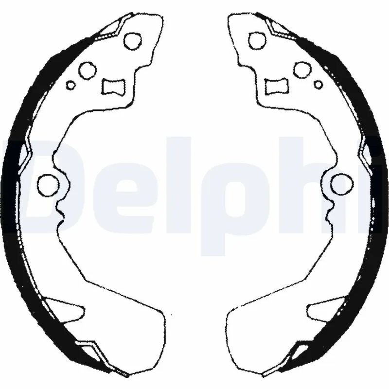 SET SABOTI FRANA DELPHI LS1685 - Compatibil cu DAIHATSU, ROVER, SUBARU, SUZUKI