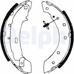 Set saboti frana Delphi LS1717