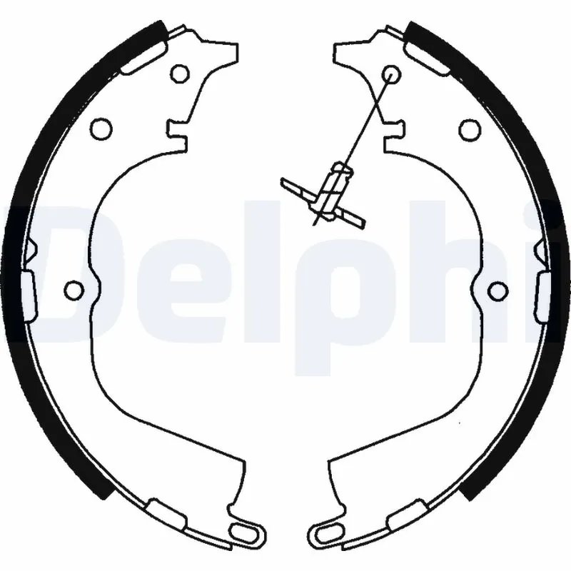 SET SABOTI FRANA DELPHI LS1744 - Compatibil cu TOYOTA, VW