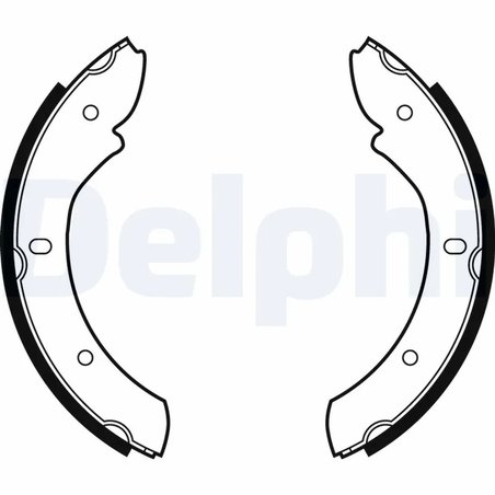 SET SABOTI FRANA DELPHI LS1866 - Compatibil cu LAND ROVER