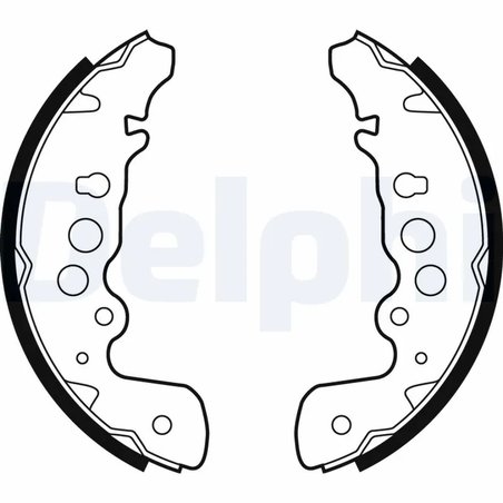 SET SABOTI FRANA DELPHI LS1882 - Compatibil cu SUZUKI