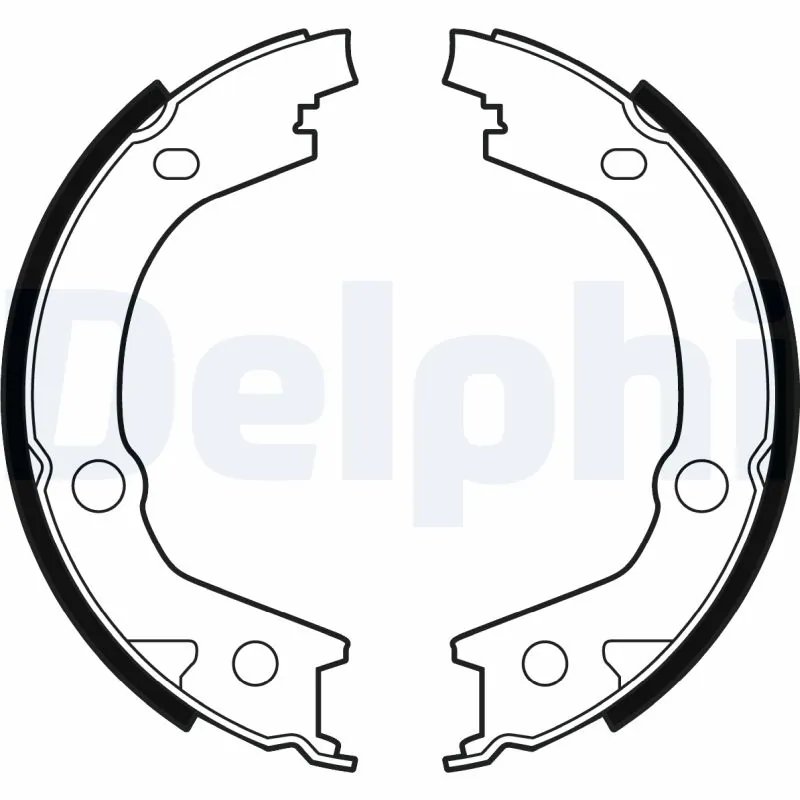 SET SABOTI FRANA DELPHI LS2001 - Compatibil cu HYUNDAI, KIA