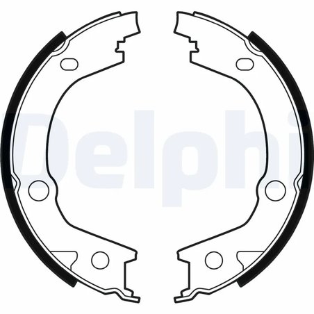 SET SABOTI FRANA DELPHI LS2001 - Compatibil cu HYUNDAI, KIA