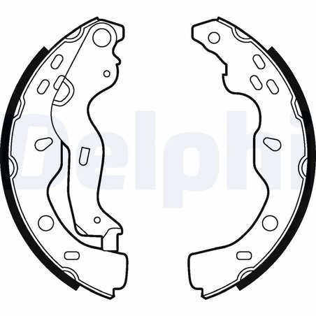 SET SABOTI FRANA DELPHI LS2009 - Compatibil cu FIAT, MITSUBISHI, SUZUKI